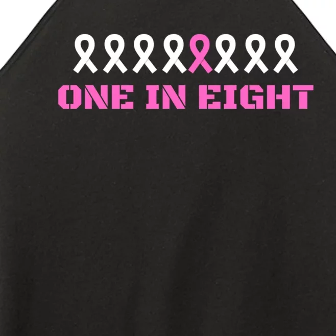 One In Eight Breast Cancer Awareness Women’s Perfect Tri Rocker Tank