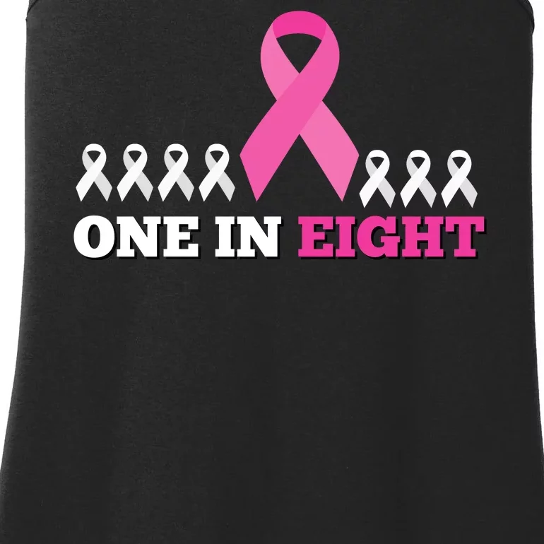 One In Eight Breast Cancer Awareness Ladies Essential Tank