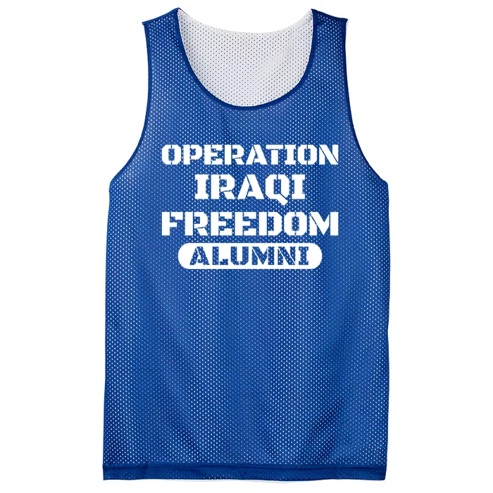 Operation Iraqi Freedom Alumni Oif Iraq Veteran Cool Gift Mesh Reversible Basketball Jersey Tank