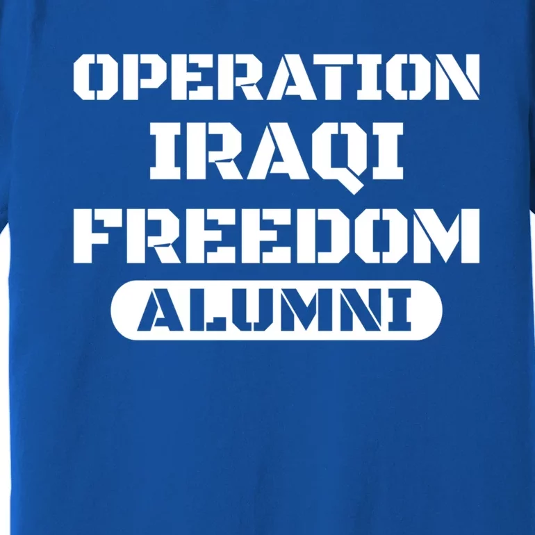 Operation Iraqi Freedom Alumni Oif Iraq Veteran Cool Gift Premium T-Shirt