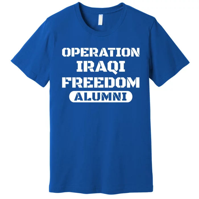 Operation Iraqi Freedom Alumni Oif Iraq Veteran Cool Gift Premium T-Shirt