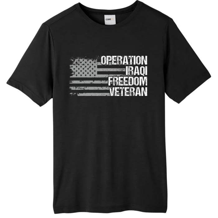 Operation Iraqi Freedom Dad Grandpa Us Flag Oif Veteran ChromaSoft Performance T-Shirt