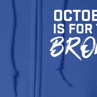 October Is For The Bronx Full Zip Hoodie