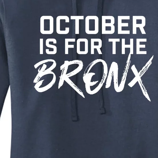 October Is For The Bronx Women's Pullover Hoodie