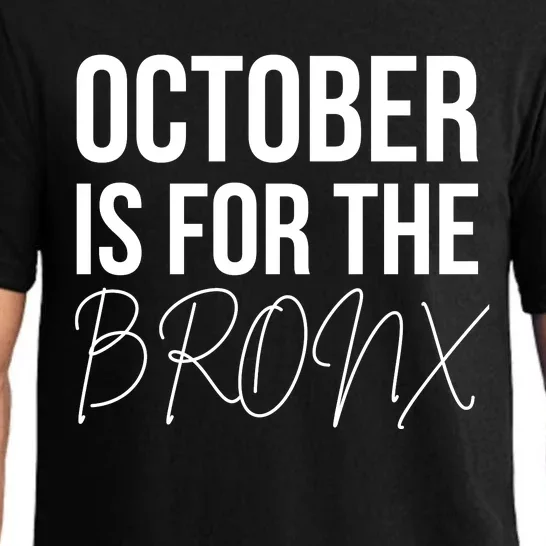 October Is For The Bronx Pajama Set