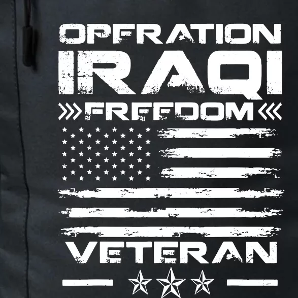 Operation Iraqi Freedom Shirt | OIF Veteran Daily Commute Backpack