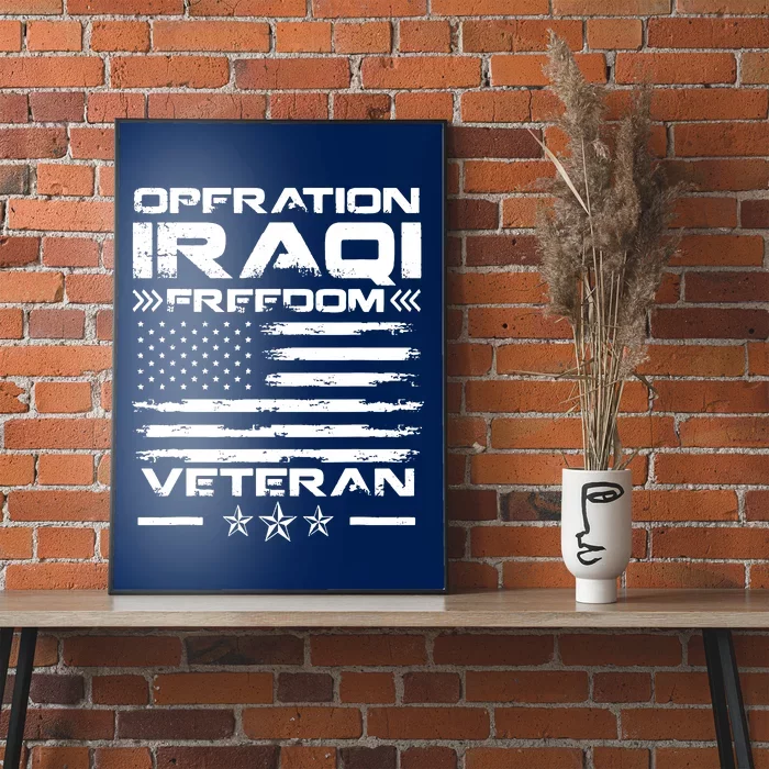 Operation Iraqi Freedom Shirt | OIF Veteran Poster