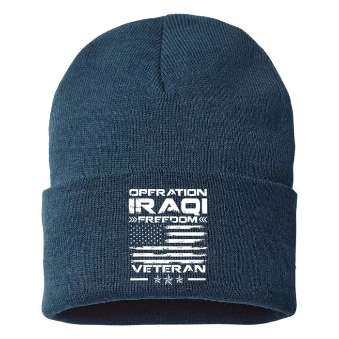 Operation Iraqi Freedom Shirt | OIF Veteran Sustainable Knit Beanie