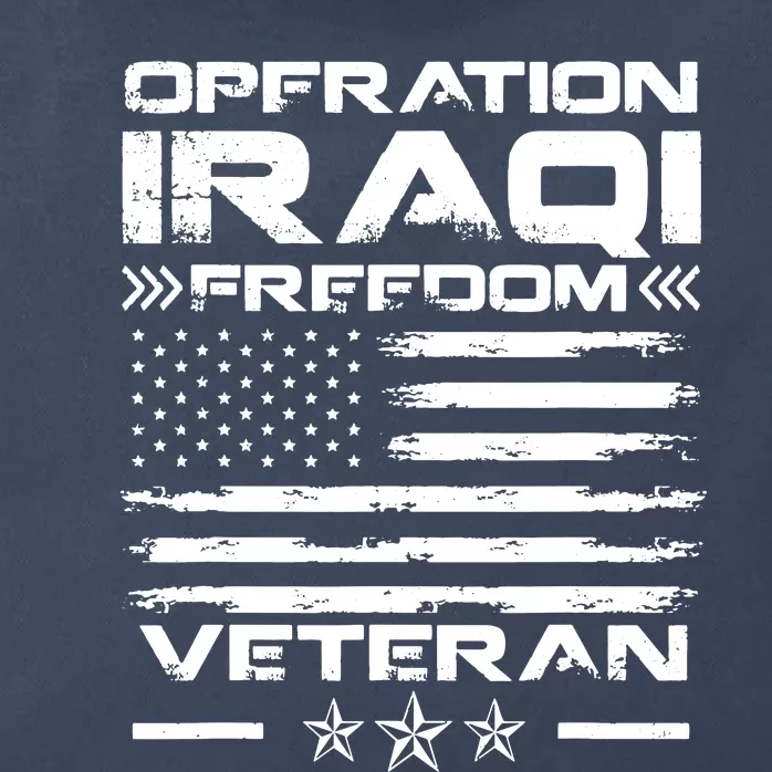 Operation Iraqi Freedom Shirt | OIF Veteran Zip Tote Bag