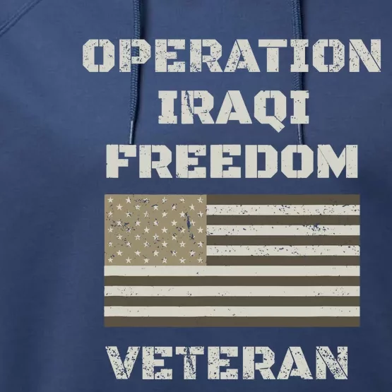 Operation Iraqi Freedom | Oif Veteran Performance Fleece Hoodie