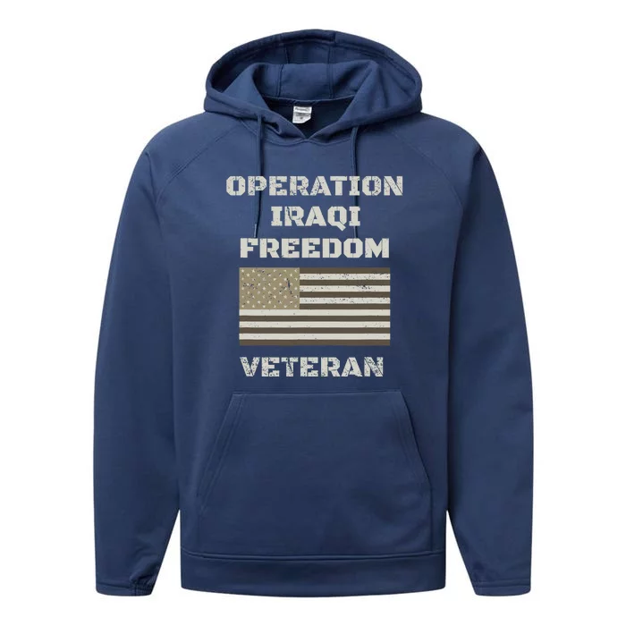 Operation Iraqi Freedom | Oif Veteran Performance Fleece Hoodie