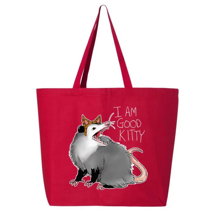 Opossum I Funny Possum I Am A Good Kitty 25L Jumbo Tote