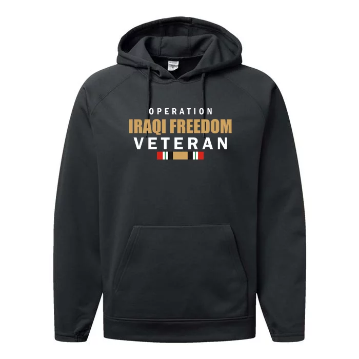 Operation Iraq Freedom Veteran Performance Fleece Hoodie