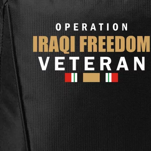 Operation Iraq Freedom Veteran City Backpack