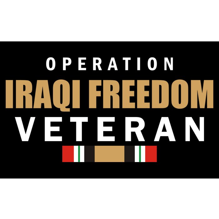 Operation Iraq Freedom Veteran Bumper Sticker