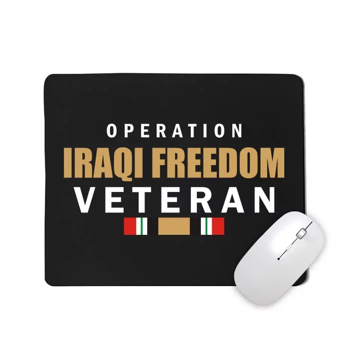 Operation Iraq Freedom Veteran Mousepad