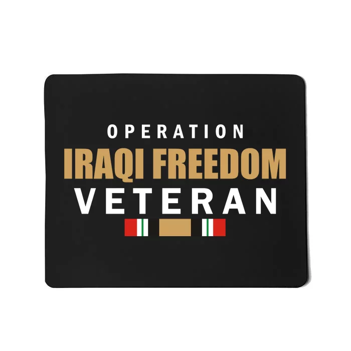 Operation Iraq Freedom Veteran Mousepad