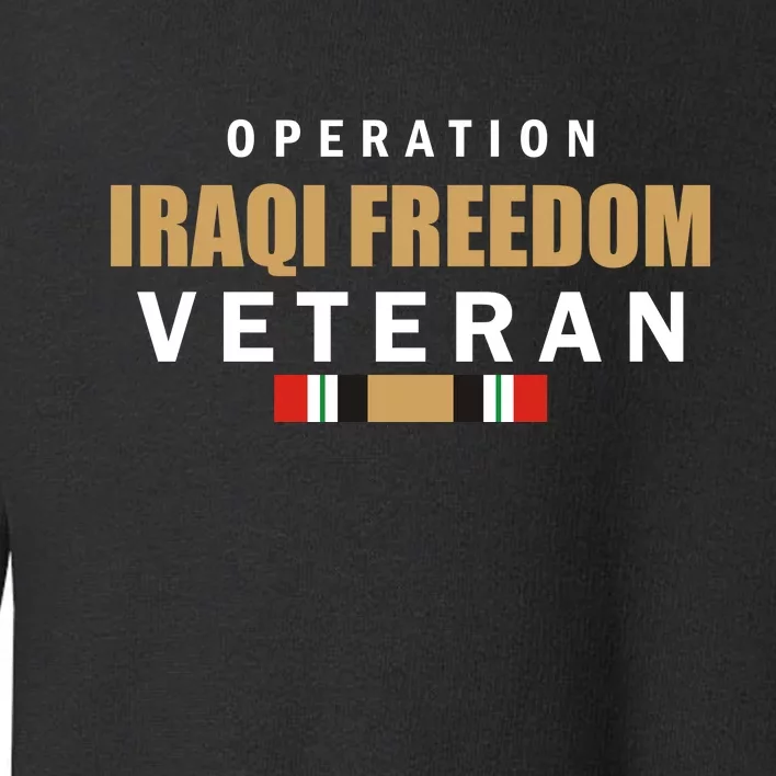 Operation Iraq Freedom Veteran Toddler Sweatshirt