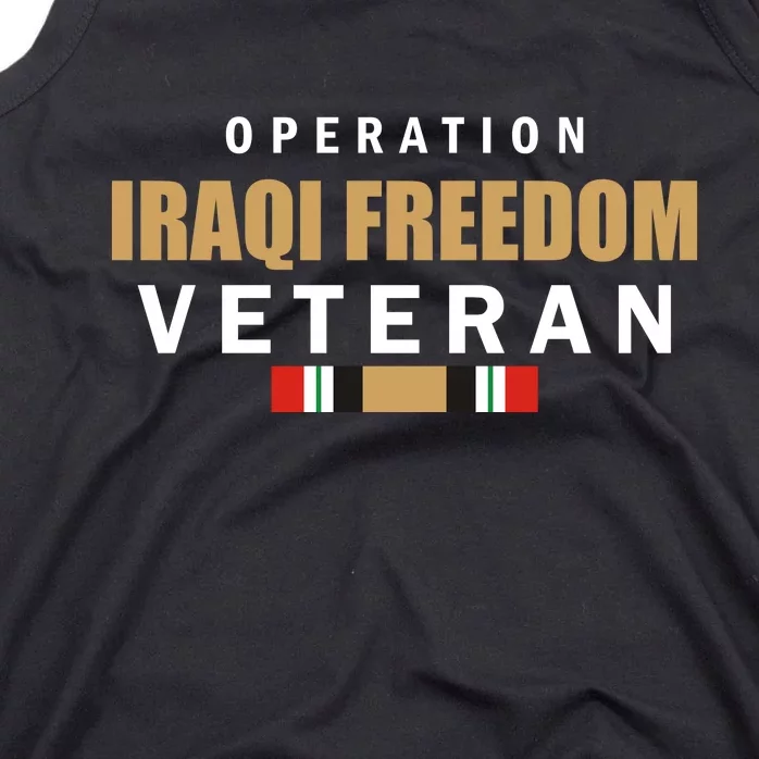 Operation Iraq Freedom Veteran Tank Top