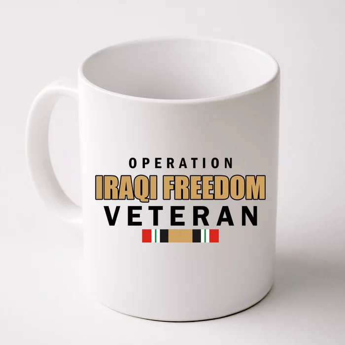 Operation Iraq Freedom Veteran Front & Back Coffee Mug