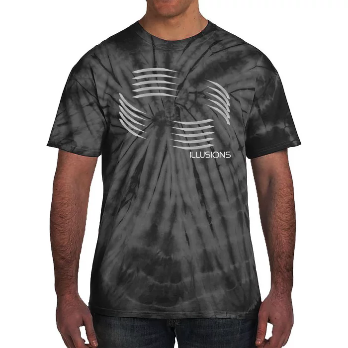 Optical Illusion Hard On The Eyes Never Ending Circle Tie-Dye T-Shirt