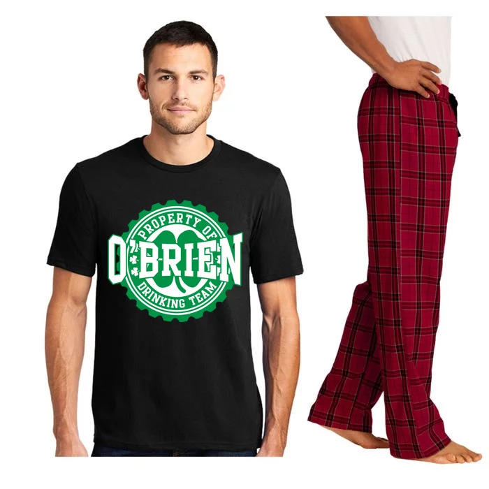 Obrien Irish Ing Team St Patricks Day Beer Gift Pajama Set