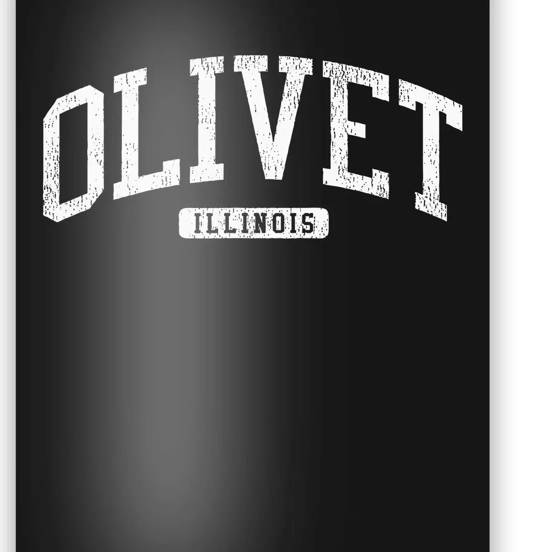 Olivet Illinois Il Js03 College University Style Poster