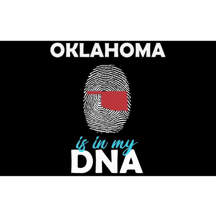 Oklahoma Is In My Dna Fingerprint America Bumper Sticker