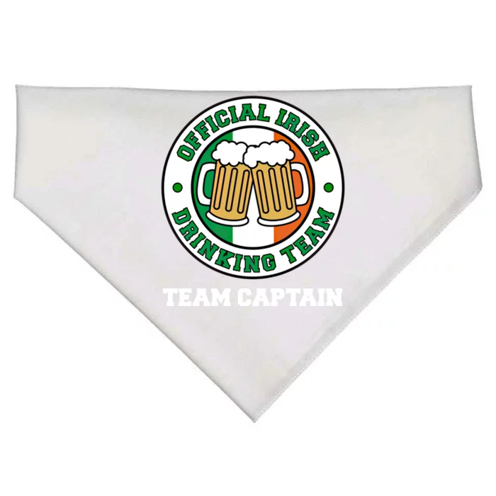 Official Irish Ing Team Captain Gift USA-Made Doggie Bandana