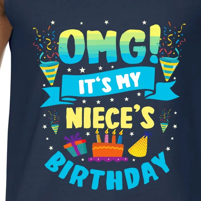 Omg ItS My Niece Birthday Comfort Colors® Tank Top