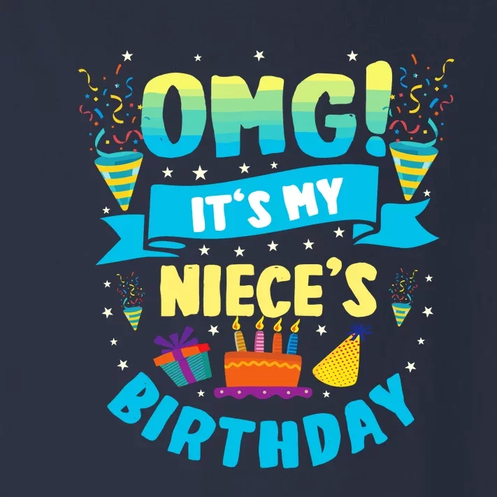 Omg ItS My Niece Birthday Toddler Long Sleeve Shirt