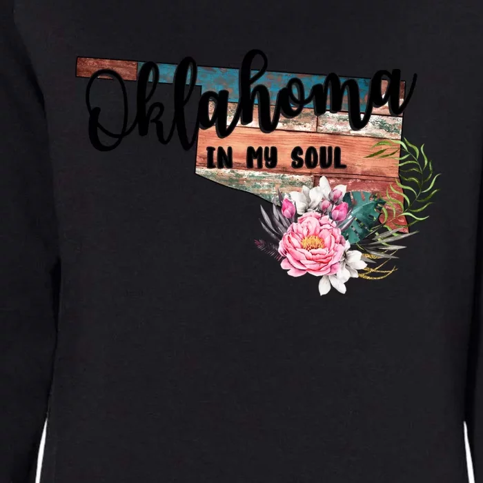 Oklahoma In My Soul Womens California Wash Sweatshirt