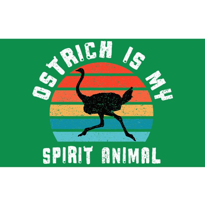 Ostrich Is My Spirit Animal Ostriches Lover Designs Gift Bumper Sticker