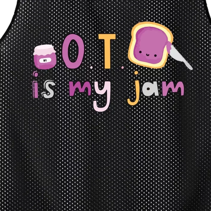 Ot Is My Jam Ot Occupational Therapy Mesh Reversible Basketball Jersey Tank