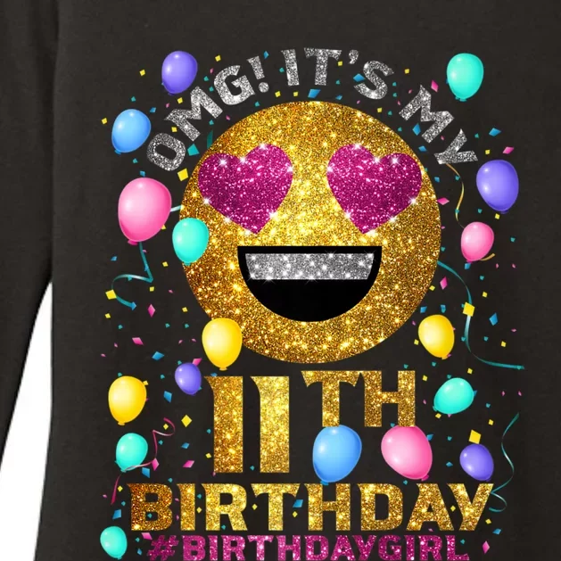 OMG It's My 11th Birthday Womens CVC Long Sleeve Shirt