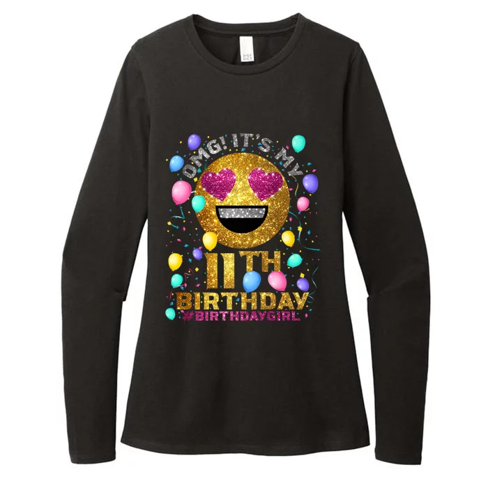 OMG It's My 11th Birthday Womens CVC Long Sleeve Shirt