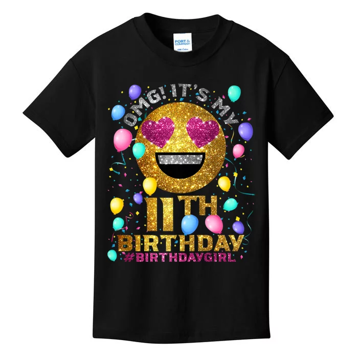 OMG It's My 11th Birthday Kids T-Shirt