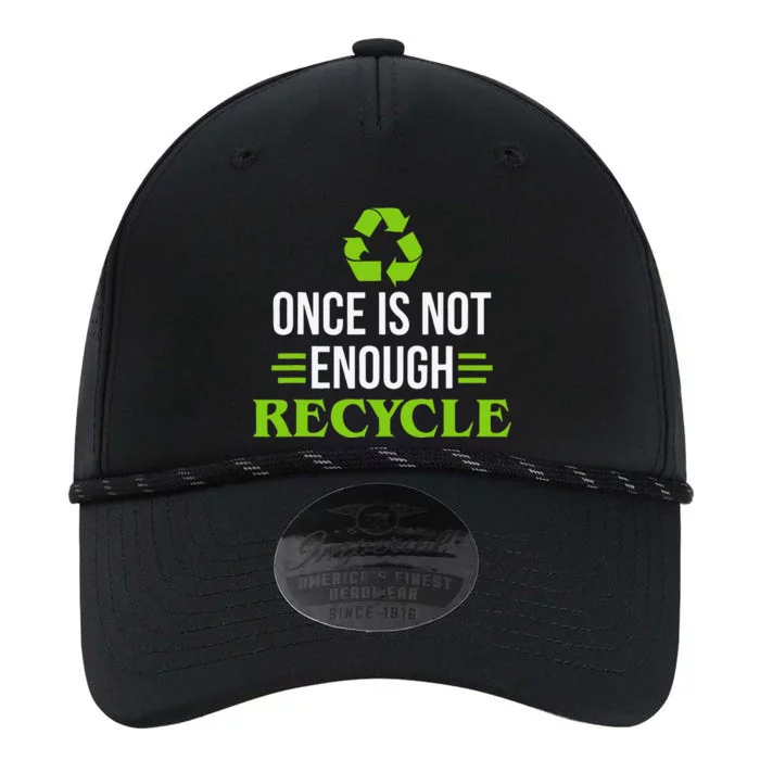 Once Is Not Enough Recycle Earth Day Recycling Performance The Dyno Cap