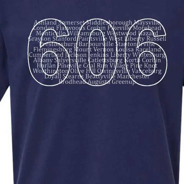 Often Imitated Never Duplicated Area Code 606 Sueded Cloud Jersey T-Shirt