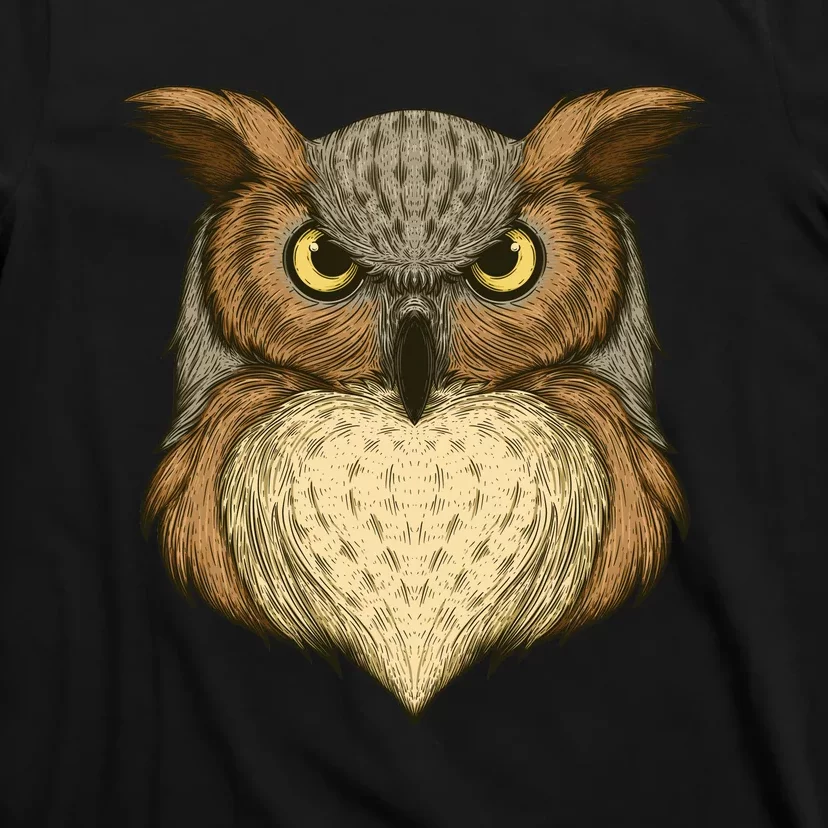 Owl Illustration T-Shirt