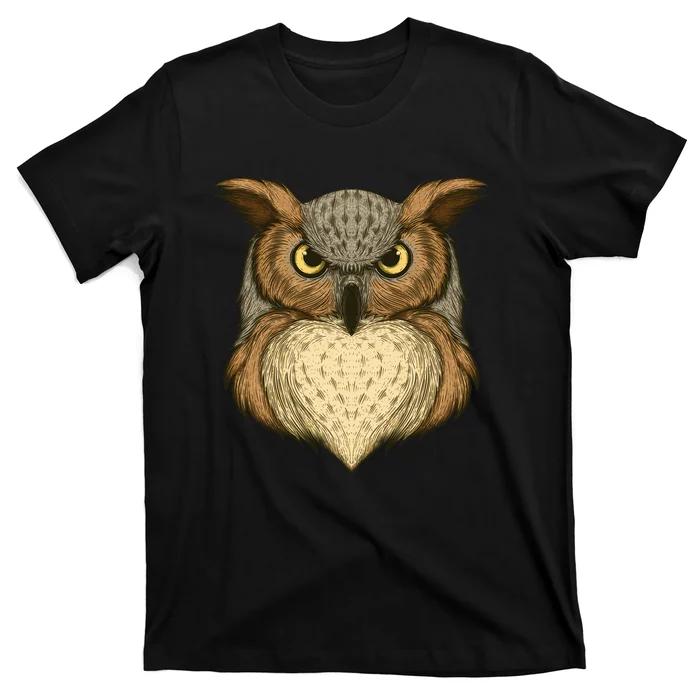 Owl Illustration T-Shirt