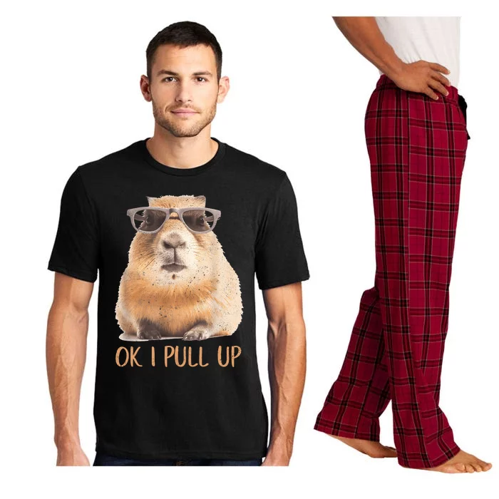 Ok I Pull Up Capybara Pajama Set