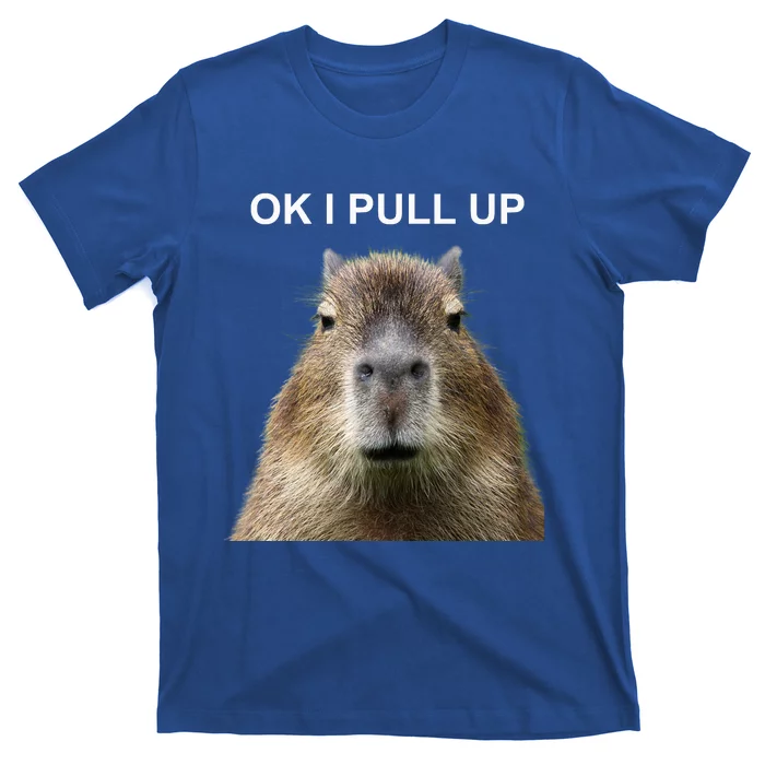 Ok I Pull Up Capybara T-Shirt