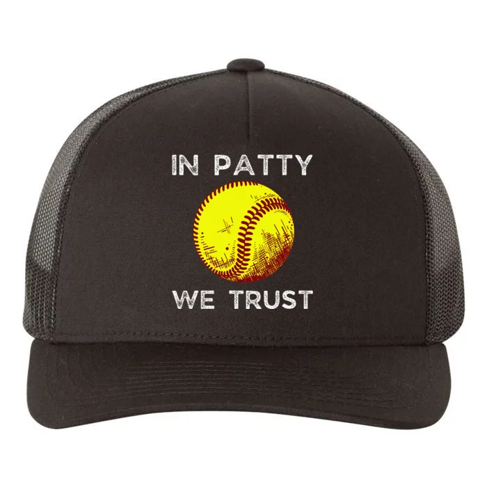 Oklahoma In Patty We Trust Softball Boomer Yupoong Adult 5-Panel Trucker Hat