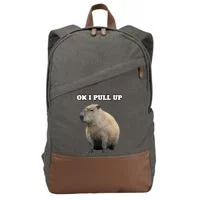 Ok I Pull Up Meme Giant Capybara Capzilla Funny Retro Backpack for Sale by  grex2908