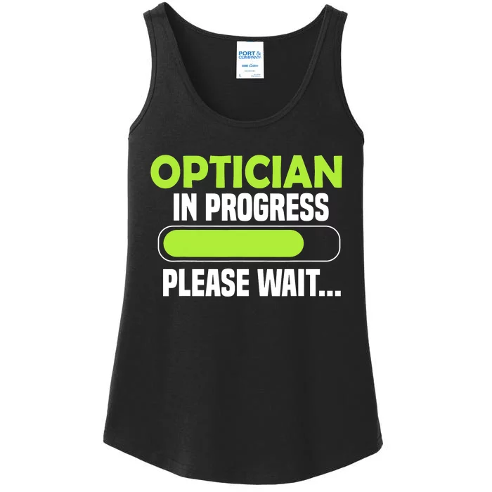 Optician in progress - Optometrist Ladies Essential Tank