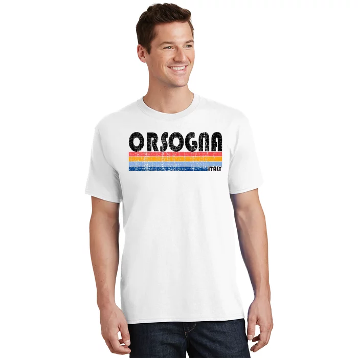 Orsogna Italy Retro 70s 80s Style T-Shirt