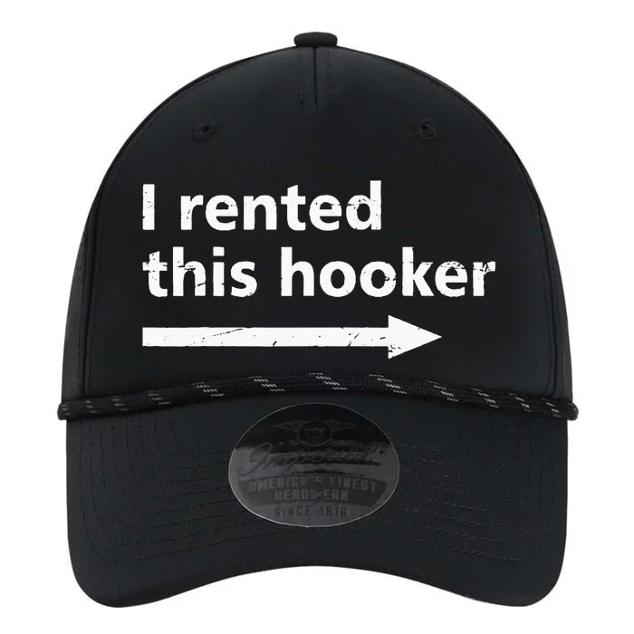 Offensive I Rented This Hooker Funny Adult Humor Saying Performance The Dyno Cap