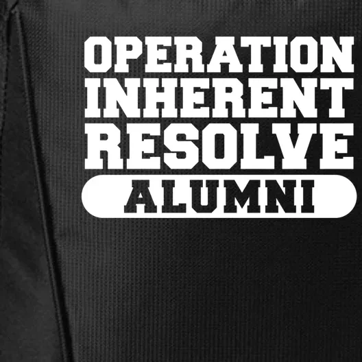 Operation Inherent Resolve Alumni Oir Veteran Great Gift City Backpack