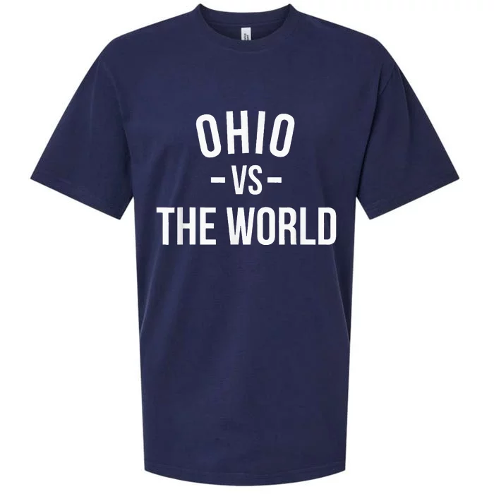 Ohio Is Taking Over The World Meme Ohio Vs The World Sueded Cloud Jersey T-Shirt